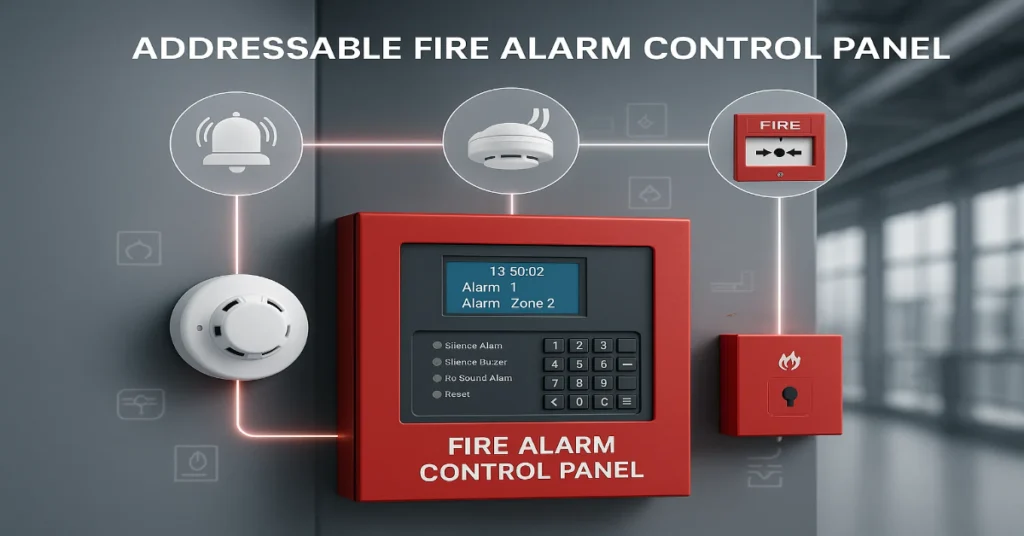 Addressable Fire Alarm Control Panel; Features, Benefits, and Use Cases