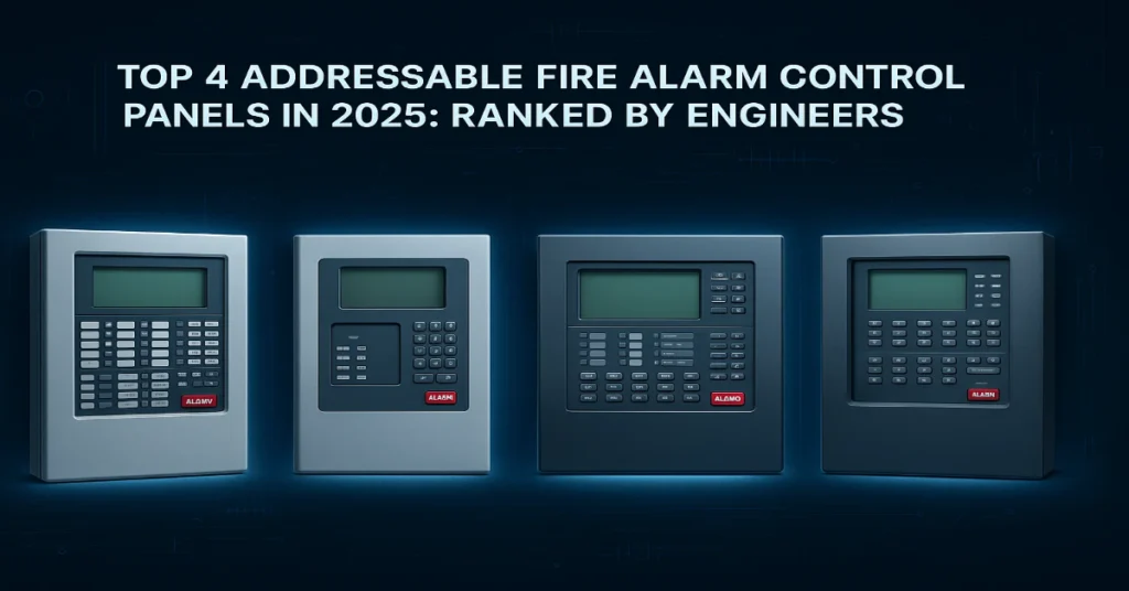 Top 4 Addressable Fire Alarm Control Panels in 2025