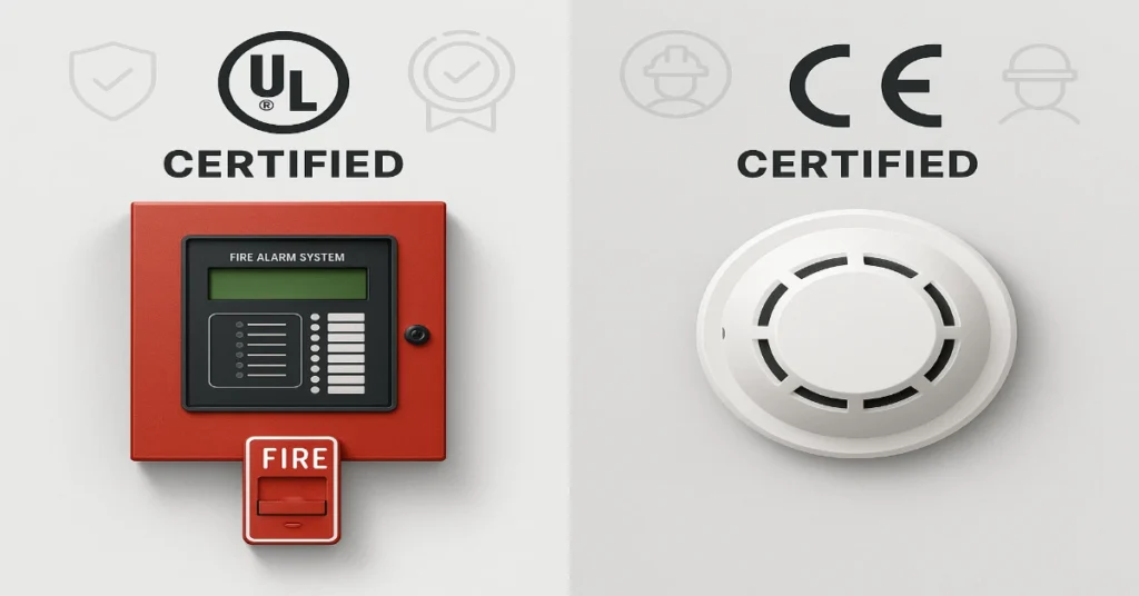 UL vs CE Certifications for Fire Alarm Systems
