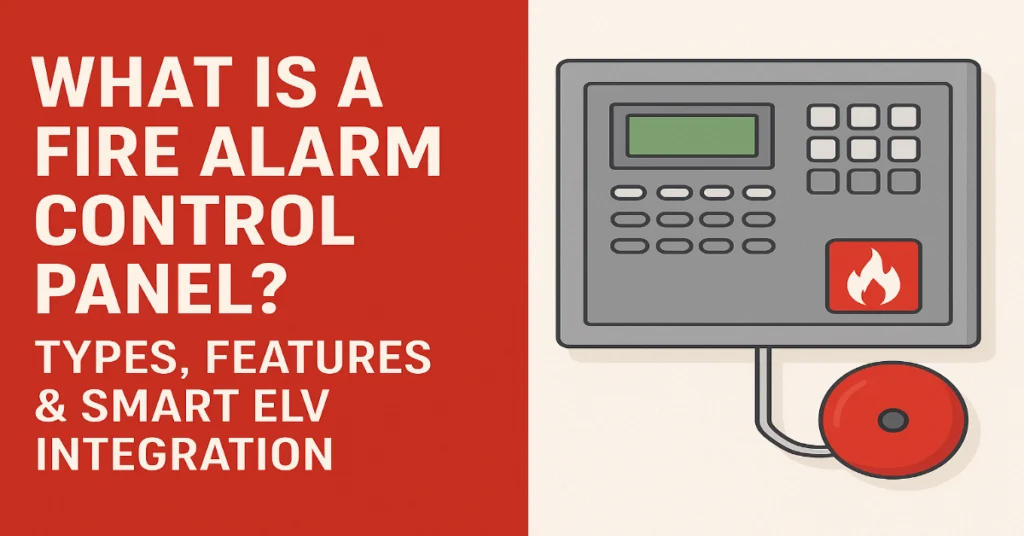 What is a Fire Alarm Control Panel_ Types, Features & Smart ELV Integration