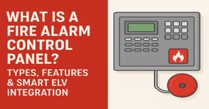 What is a Fire Alarm Control Panel_ Types, Features & Smart ELV Integration
