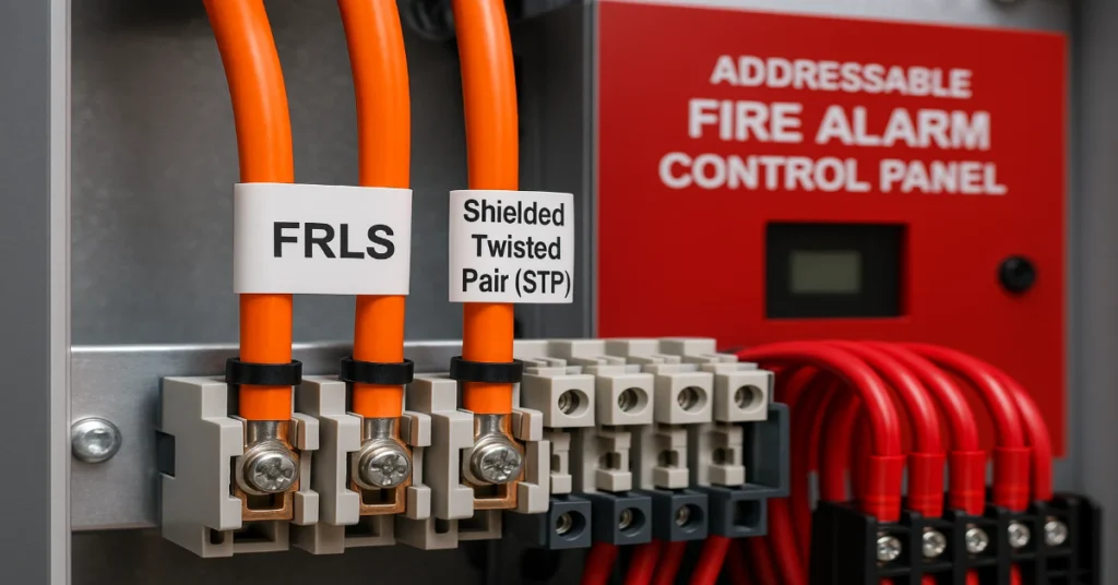 Best Cable Types for Addressable Fire Alarm Loops