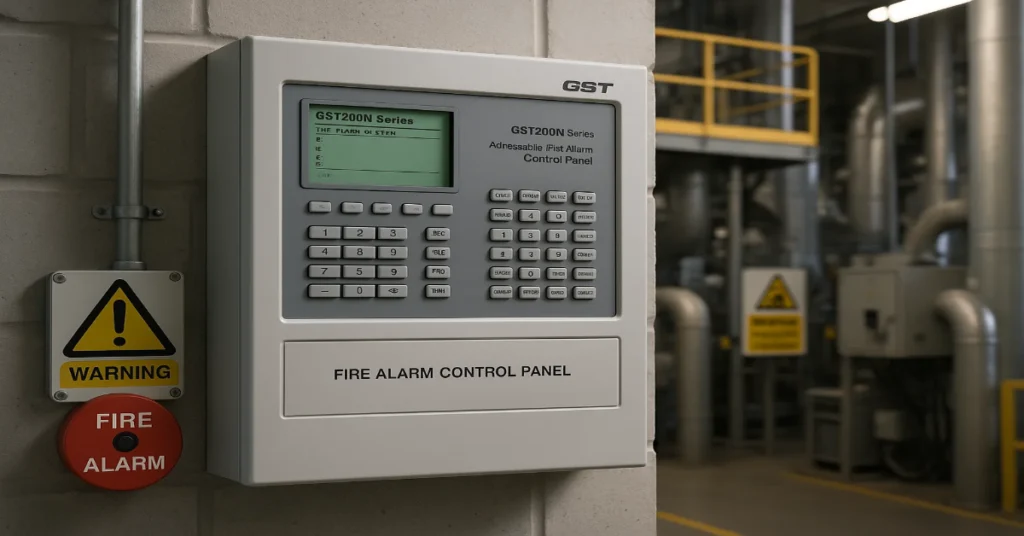 Best GST Addressable Fire Alarm System for Manufacturing Plants