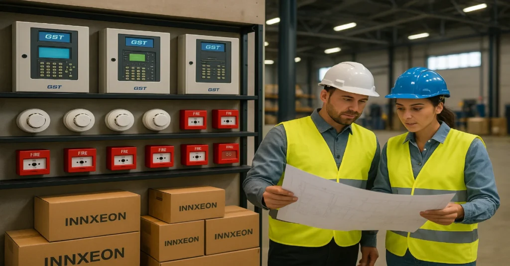 Find Authorized GST Fire Alarm Distributors in India; Innxeon