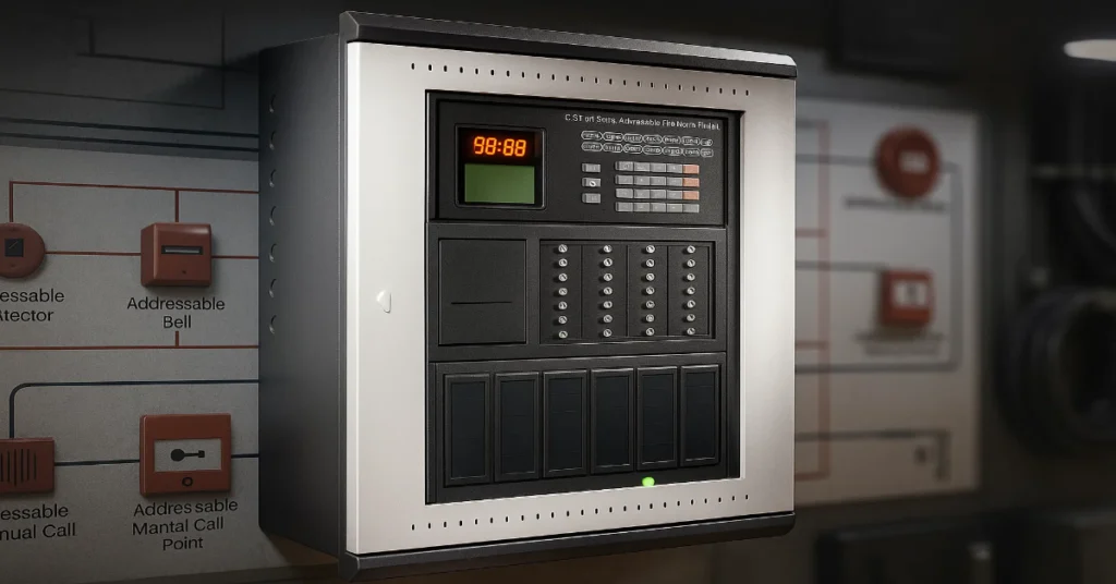 GST-200 Addressable Fire Alarm Panel