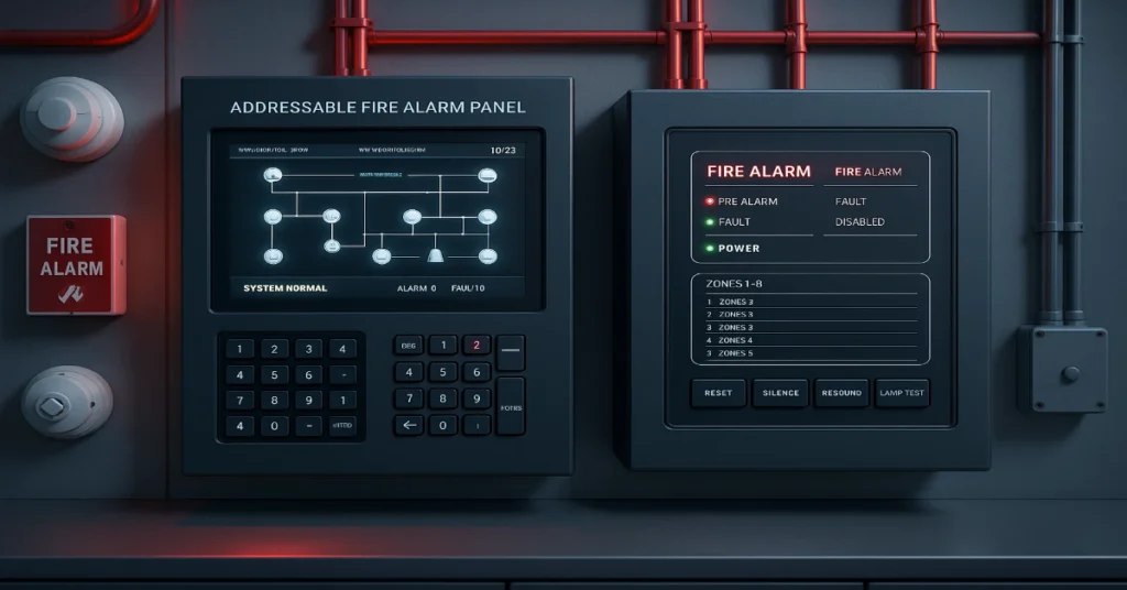 Addressable vs. Conventional Fire Alarm Panels From an Engineering Perspective