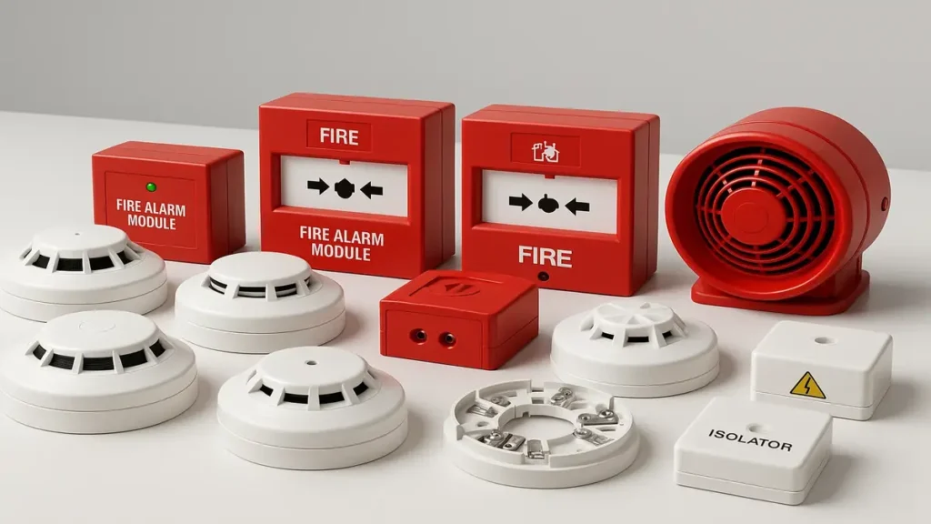 Fire Modulas Buy Fire Alarm Accessories (Modules, Hooters, Detectors) – Checklist ...