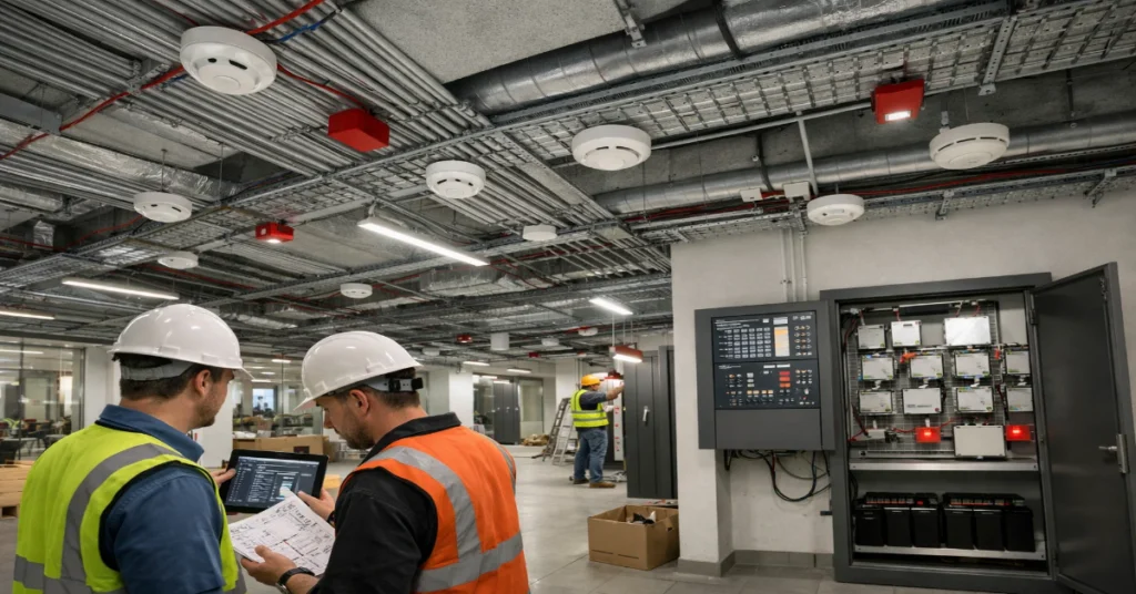 GST Fire Alarm System for High Device Density Projects