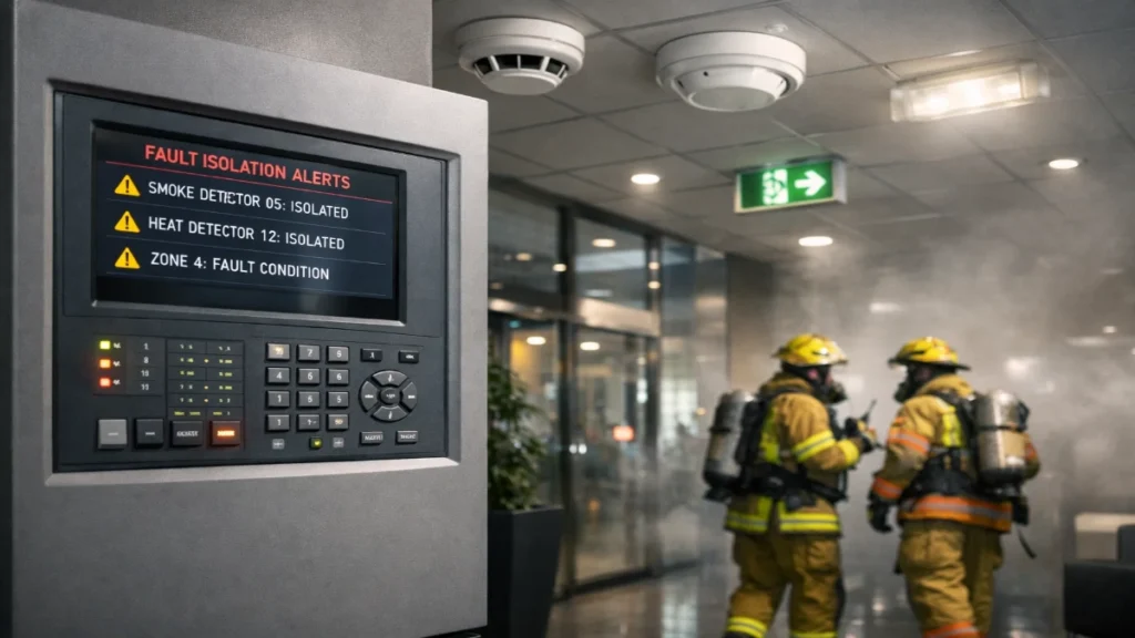 How GST Fire Alarm Panels Handle Fault Isolation During Emergencies