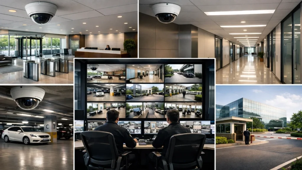 CCTV Planning for Corporate Offices, IT Parks & Campuses