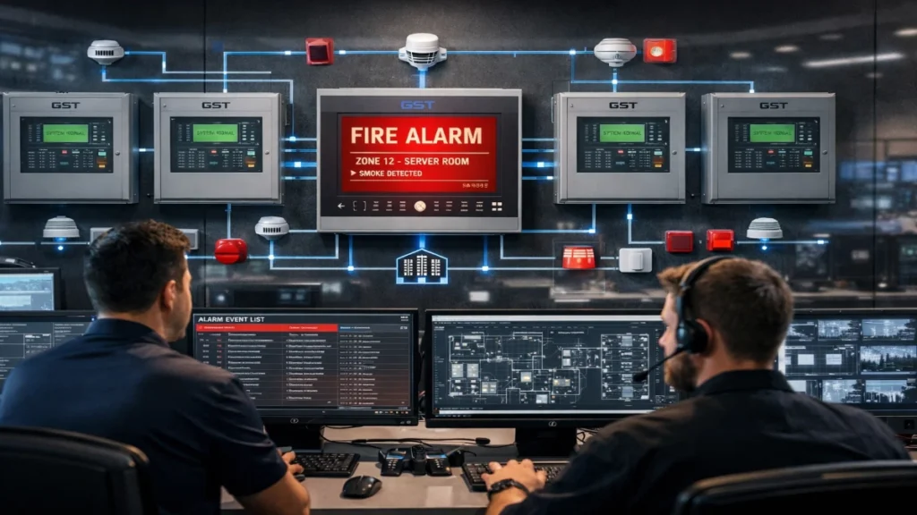 Networked Fire Alarm Systems: How GST Panels Support Multi-Panel Integration