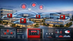 Scaling a Multi-Building Fire Alarm Network Using GST Panels