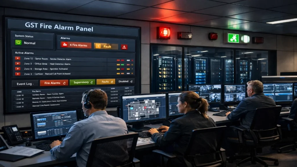 Why GST Fire Alarm Panels Are Preferred for 24×7 Critical Facilities