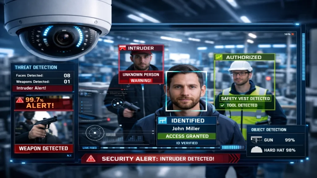 How AI-Based CCTV Cameras Improve Threat Detection