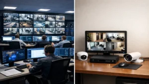 How Enterprise CCTV Design Differs from Small Office Surveillance