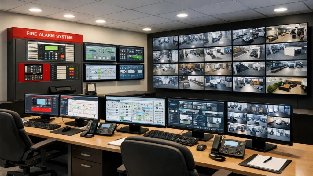 How Fire Alarm Control Panels Integrate with ELV and BMS Systems