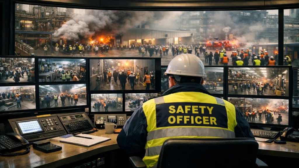 How Security Cameras Support Fire Evacuation Management
