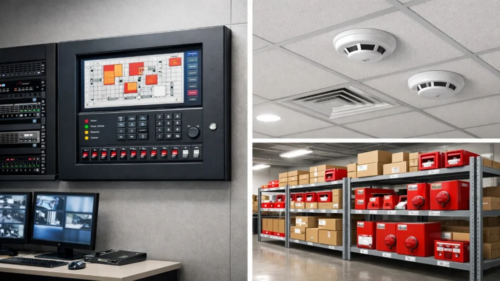 Advanced fire alarm panels, detectors, and voice evacuation systems distributed nationwide by Innxeon Technologies.