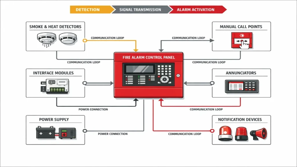 System Components Work as an Integrated Engineering Network