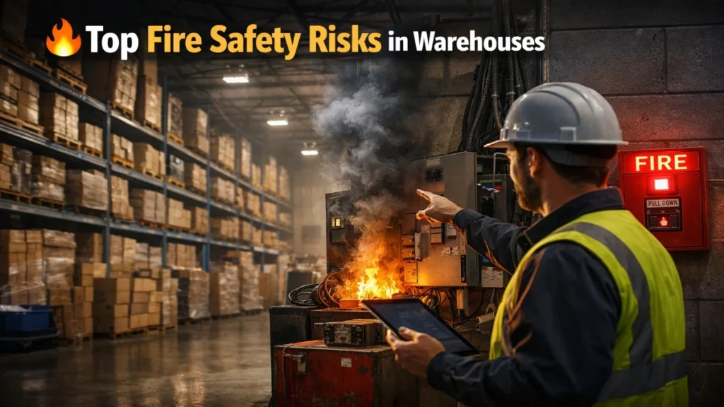 Top Fire Safety Risks in Warehouses and Manufacturing Plants