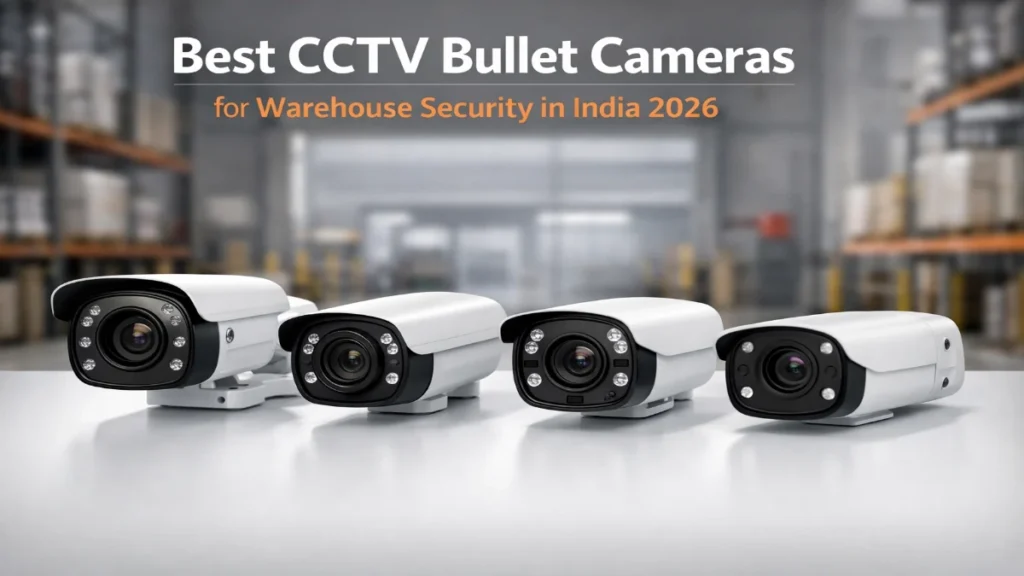 Best CCTV Bullet Cameras for Warehouse Security in India 2026