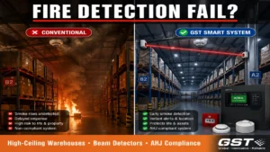 Fire Detection in High-Ceiling Warehouses | GST Solutions