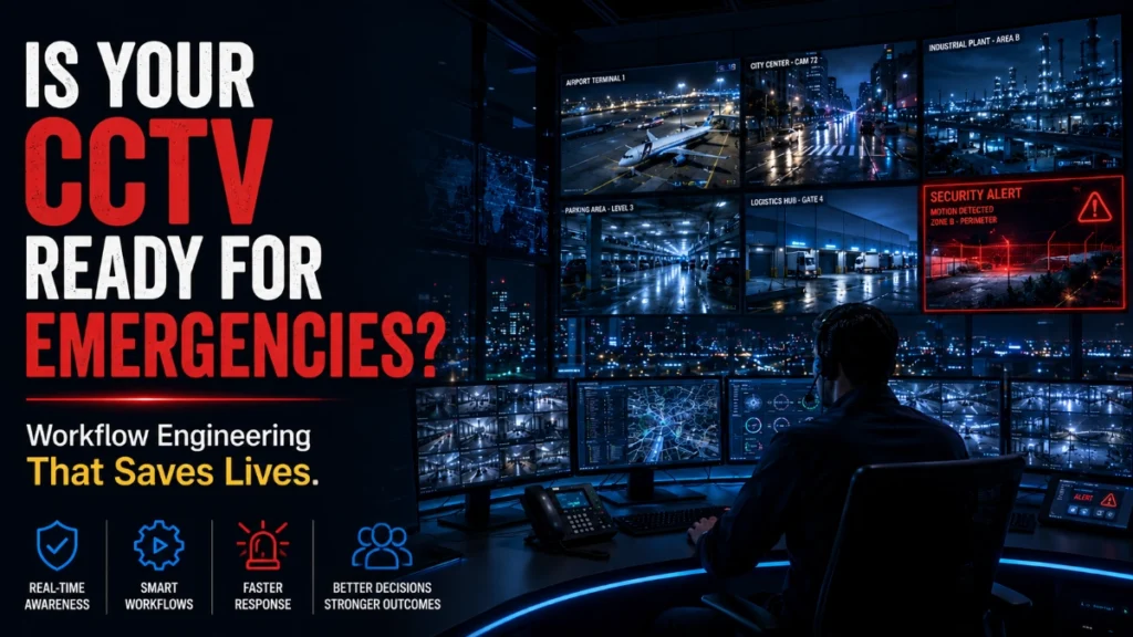 CCTV Workflow Engineering for Emergency Operations Teams