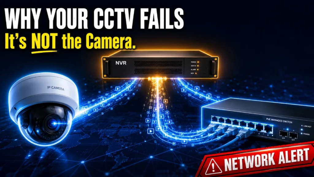 Dependency Between Cameras, NVRs, and Network Switches