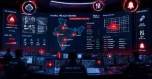 Fire Alarm Event Flow in Integrated Command Centres