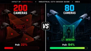 Probability of Incident Detection vs Camera Coverage
