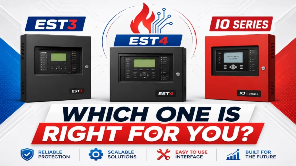 Difference Between EST3, EST4, and IO Series Panels