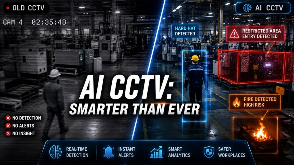 How AI Is Changing the Role of CCTV Cameras in Industrial Facilities