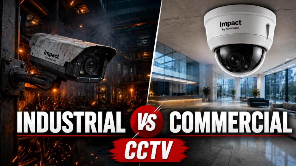 Industrial CCTV vs Commercial CCTV: Know the Difference