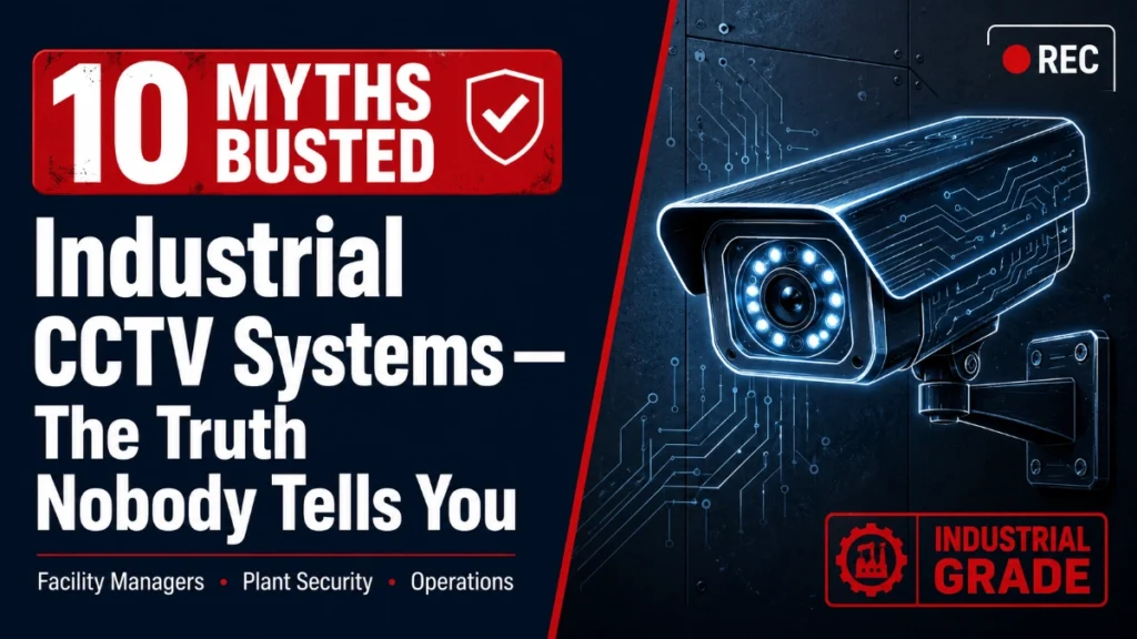 The Biggest Misconceptions About Industrial CCTV Systems