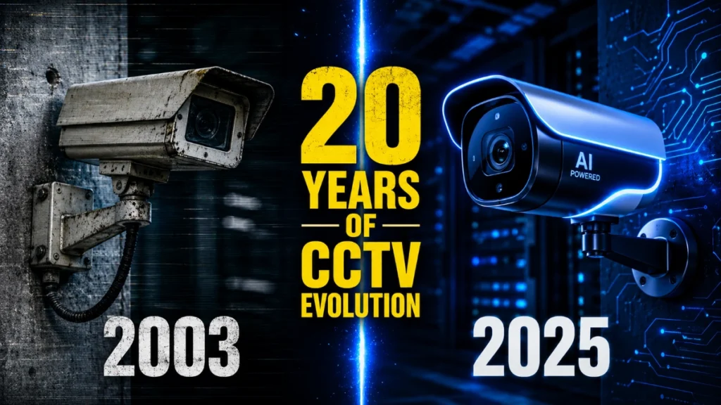 The Evolution of CCTV Technology Over the Last Two Decades