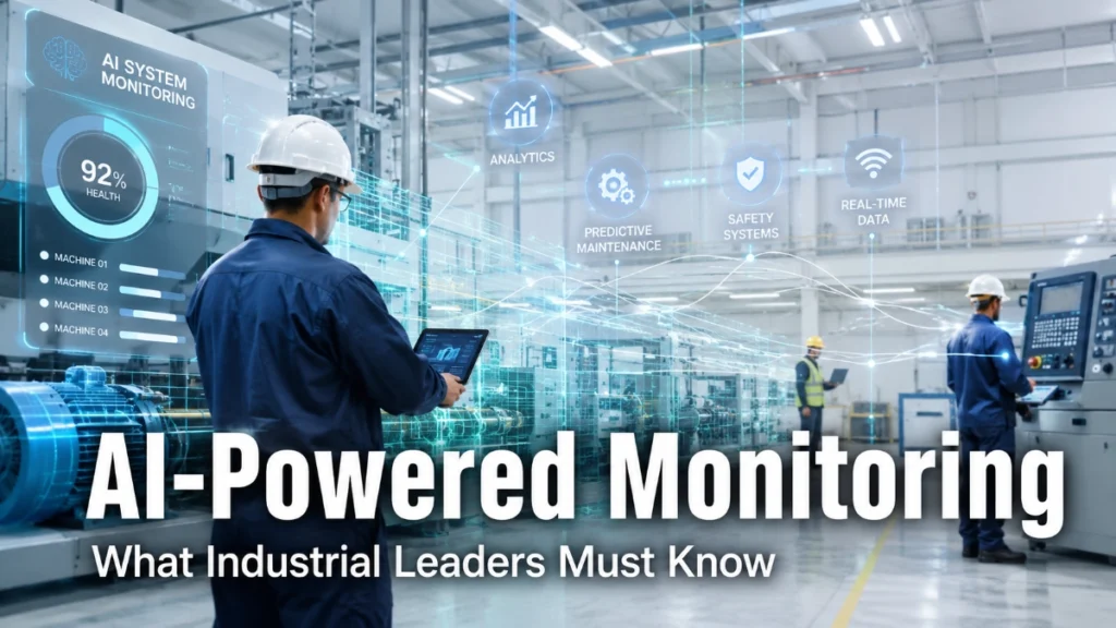 What Industrial Leaders Should Know About AI-Powered Monitoring