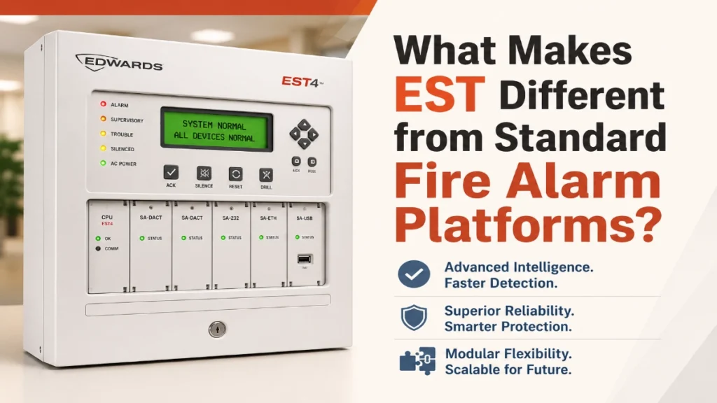 What Makes EST Fire Alarm Systems Different from Standard Fire Alarm Platform