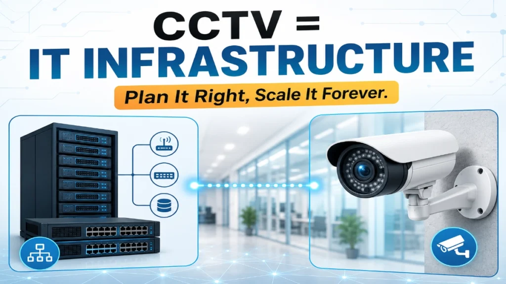 Why CCTV Infrastructure Should Be Planned Like IT Infrastructure