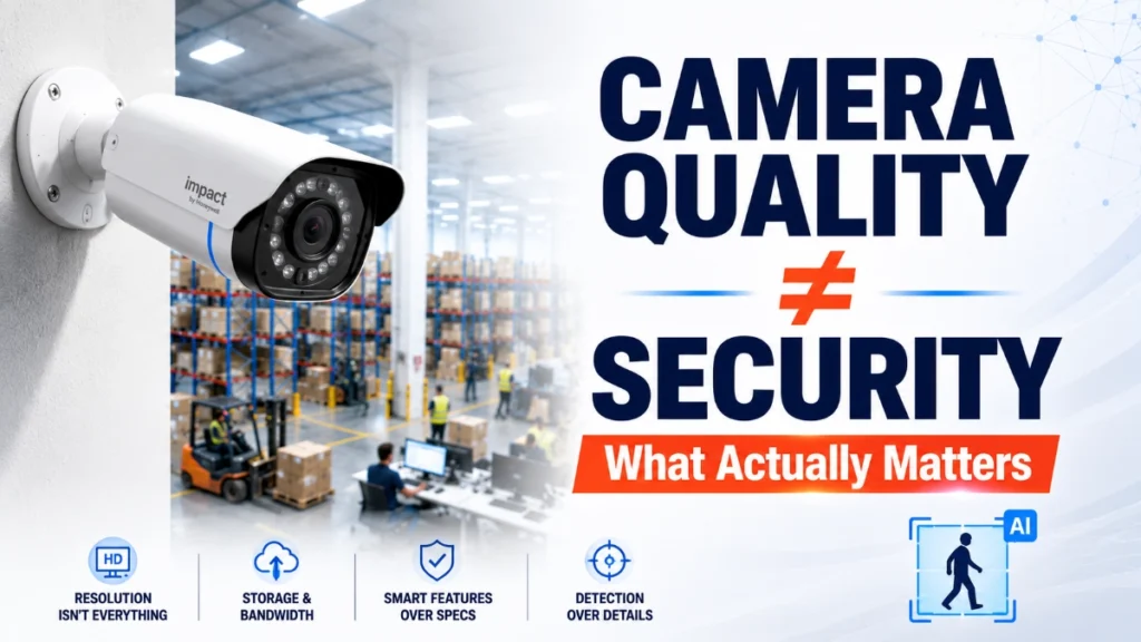 Why Camera Quality Alone Doesn't Define Surveillance Performance