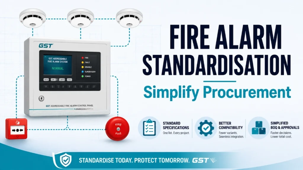 How Fire Alarm Standardisation Reduces Procurement Complexity
