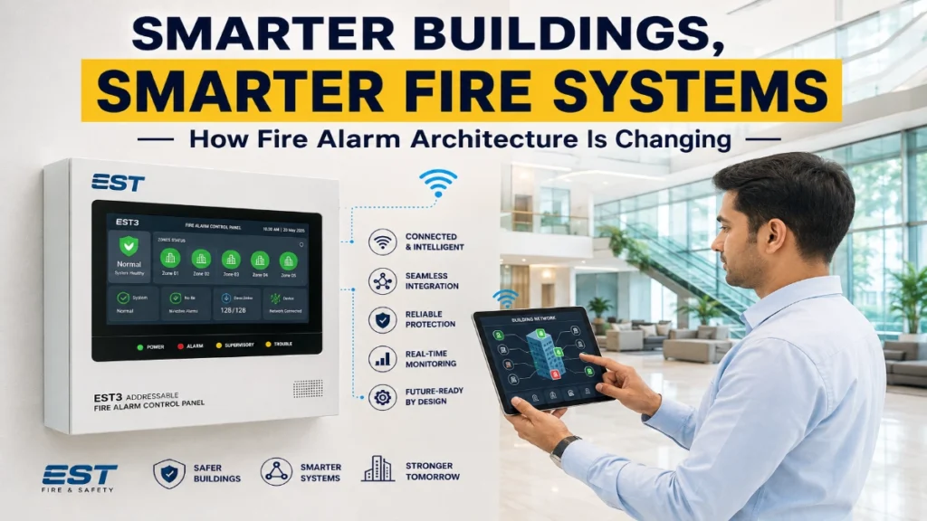 How Fire Alarm System Architecture Changes When Buildings Become Smarter