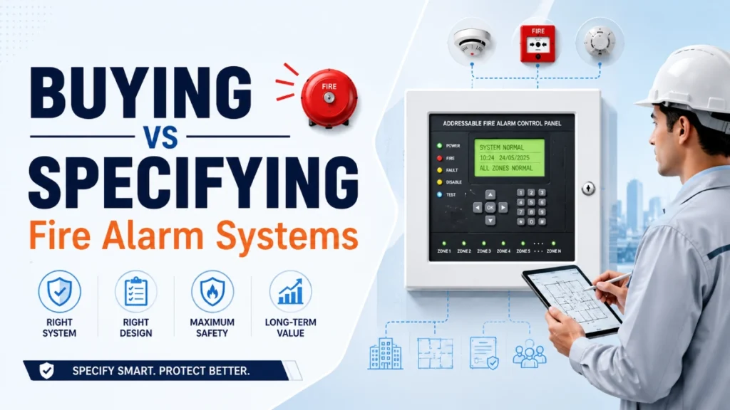 The Real Difference Between Buying a Fire Alarm System and Specifying One