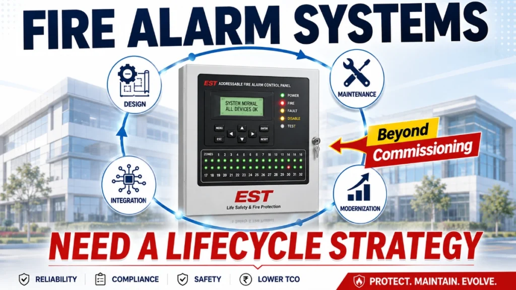 Why Every Large Fire Alarm System Needs a Lifecycle Strategy