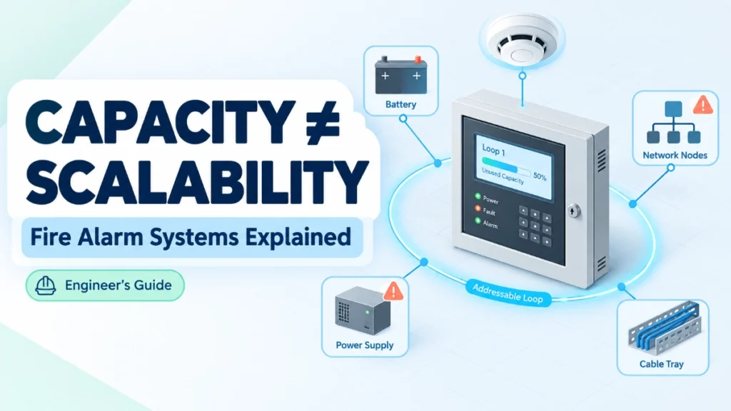 Difference Between Fire Alarm Capacity and Real-World System Scalability