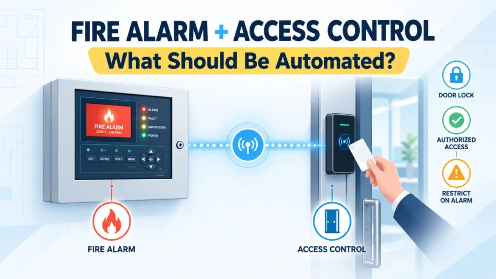 Fire Alarm to Access Control Integration