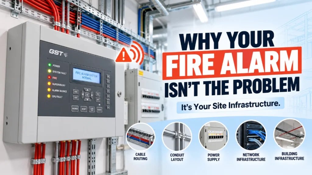 How Site Infrastructure Can Affect Addressable Fire Alarm Performance