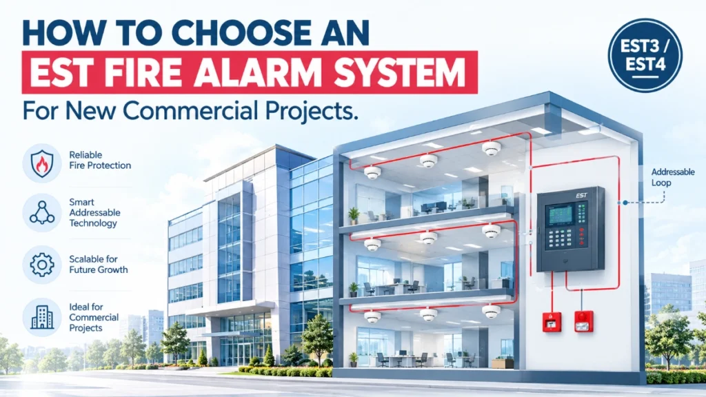 How to Choose an EST Fire Alarm System for a New Commercial Project