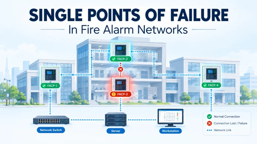 How to Identify Single Points of Failure in a Fire Alarm Network