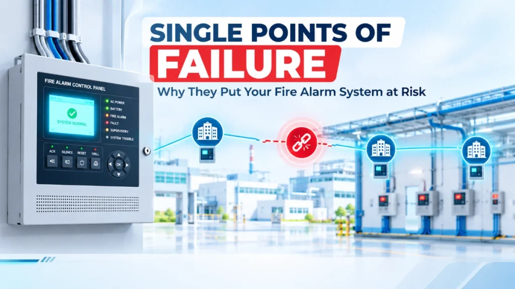 How to Prevent Single Points of Failure in a Networked Fire Alarm System