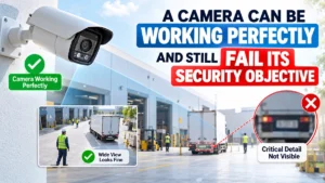 A Camera Can Be Working Perfectly and Still Fail Its Security Objective